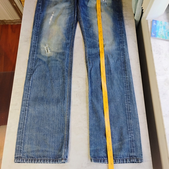 Diesel Larkee DNA Regular Straight Jeans 0882R Faded Wash Italy Mens Size 29x32 - Picture 12 of 15
